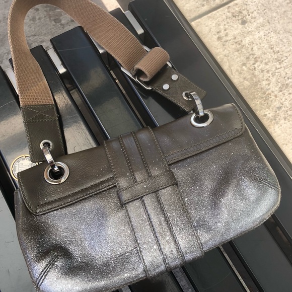 Lanvin leather shoulder clutch bag - Picture 12 of 15